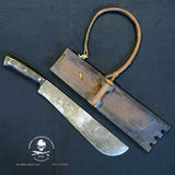 Philippines Machete "Pinahig" Sword w/ Rattan Scabbard