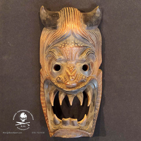 Small Filipino "Bakunawa" Moon Eating Dragon Mask