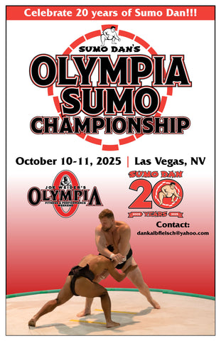 2025 Sumo Dan's Olympia Sumo Championship - Entry Fee