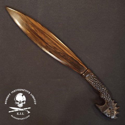 Kamagong Barong Dragon Handle