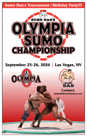 2026 Sumo Dan's Olympia Sumo Championship - Entry Fee